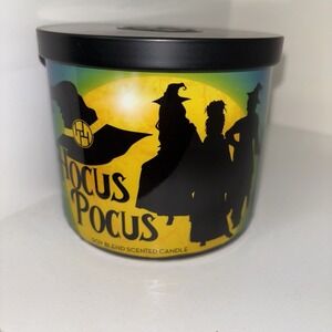 HALLOWEEN HOCUS POCUS SANDERSON SISTERS WITCHES 3 WICK CANDLE~NEW~